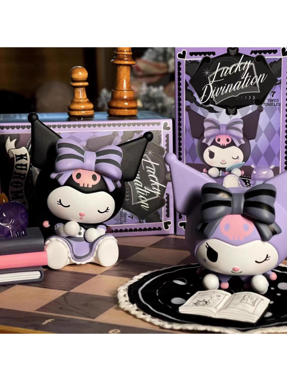 Blind • Miniso Sanrio Kuromi Lucky Divination 2pcs